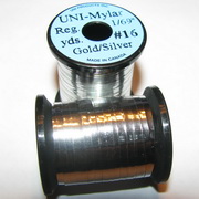 ������� ������ UNI mylar  yds 1/69 # 16  gold/silver